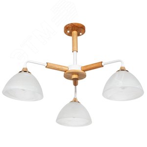 Люстра потолочная MATTHEW E27 3х40Вт Металл Коричневый - Arte Lamp