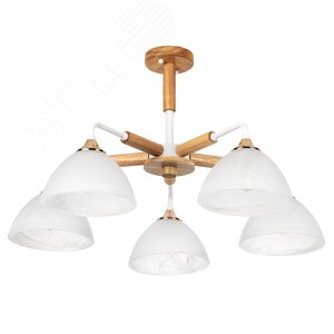 Люстра потолочная MATTHEW E27 5х40Вт Металл Коричневый - Arte Lamp
