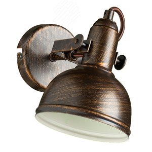 Спот MARTIN E14 1х40Вт Металл Коричневый - Arte Lamp