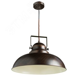 Светильник подвесной MARTIN E27 1х75Вт Металл Коричневый - Arte Lamp
