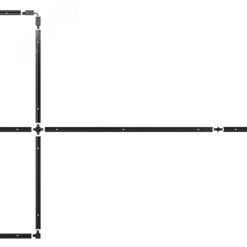 Шинопровод TRACK ACCESSORIES Алюминий Белый - фото 2