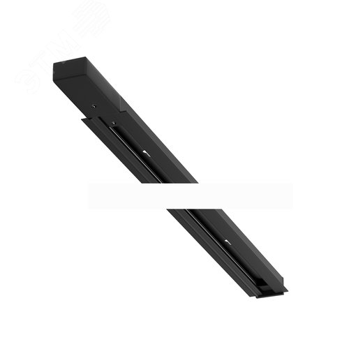 Шинопровод встраиваемый TRACK ACCESSORIES Алюминий Чёрный - фото 4