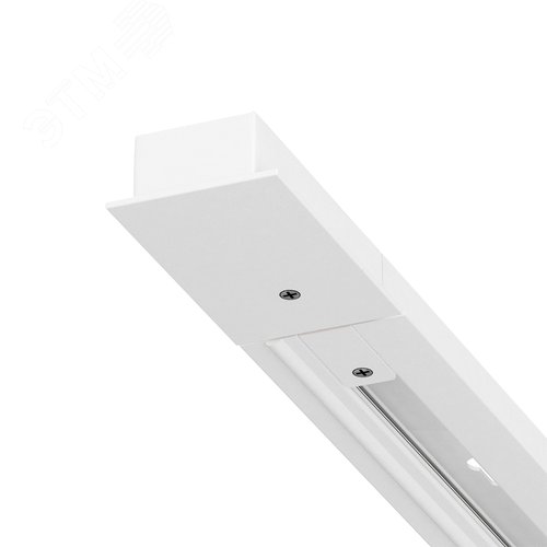 Шинопровод встраиваемый TRACK ACCESSORIES Алюминий Белый - фото 3
