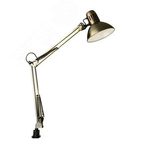 Лампа настольная офисная SENIOR E27 1х40Вт Металл Бронза - Arte Lamp
