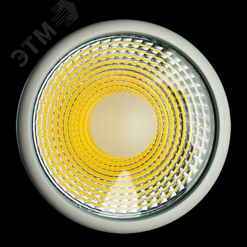 Светильник 1х30WхLED на шинопровод H216хL100 COB 2100lm 3000K алюминий/белый - фото 3