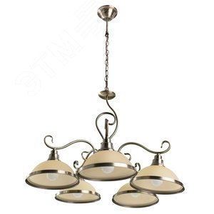 Люстра подвесная SAFARI E27 5х60Вт Металл Бронза - Arte Lamp