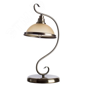 Лампа настольная декоративная SAFARI E27 1х60Вт Металл Бронза - Arte Lamp
