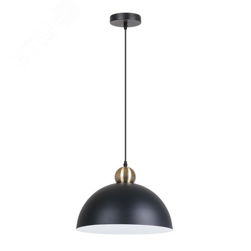 Светильник подвесной RECINTO E27 1х60Вт Металл Чёрный - Arte Lamp, артикул A7053SP-1BK