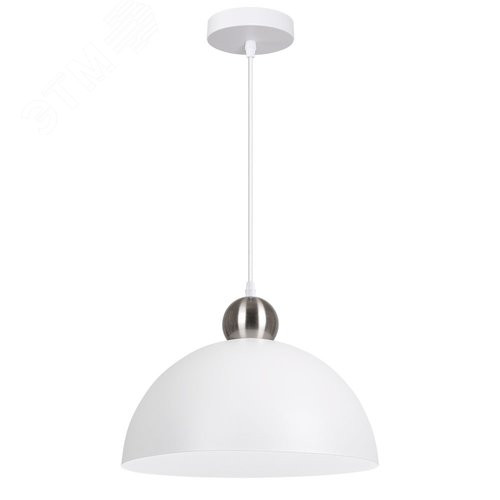 Светильник подвесной RECINTO E27 1х60Вт Металл Белый - Arte Lamp, артикул A7053SP-1WH