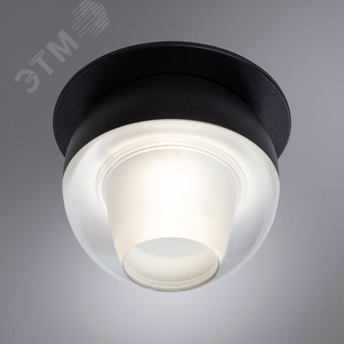 Светильник точечный встраиваемый DENEB LED 8Вт Алюминий Чёрный - фото 7