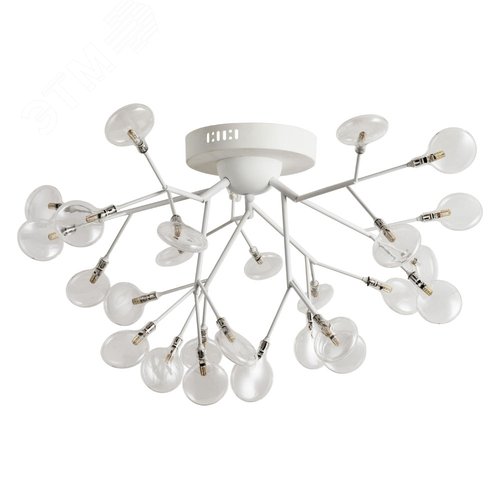 Люстра потолочная CANDY G4 27х3Вт Металл Белый - Arte Lamp