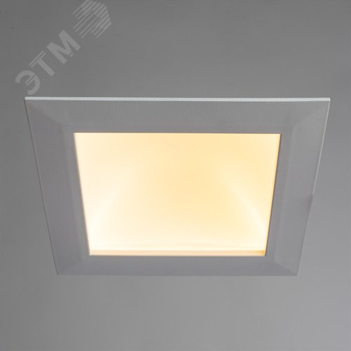 Встраиваемый светильник Arte Lamp RIFLESSIONE A7416PL-1WH (A7416PL-1WH) - фото 2