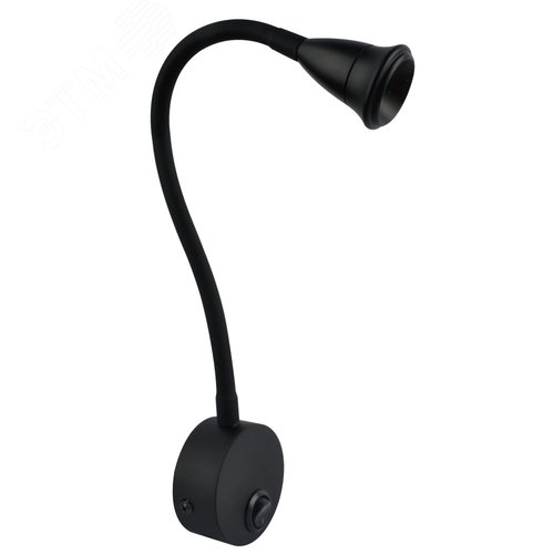 Бра TWIST LED 3Вт Пластик Чёрный - Arte Lamp