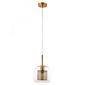 Светильник подвесной MANCHESTER E27 1х60Вт Металл Бронза - Arte Lamp