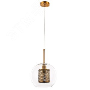 Светильник подвесной MANCHESTER E27 1х60Вт Металл Бронза - Arte Lamp