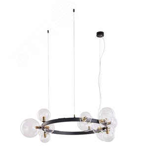 Люстра подвесная VINCENT G9 15х40Вт Металл Чёрный - Arte Lamp