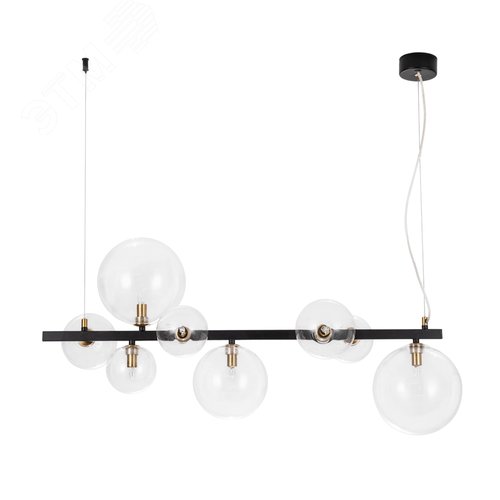 Люстра подвесная VINCENT G9 8х40Вт Металл Чёрный - Arte Lamp