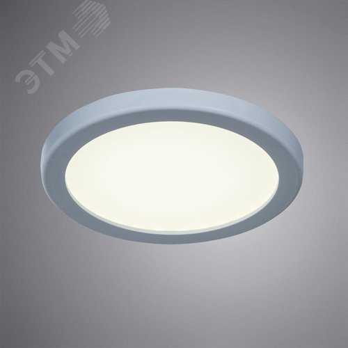 Светильник встраиваемый MESURA LED 6Вт Пластик Белый - фото 4
