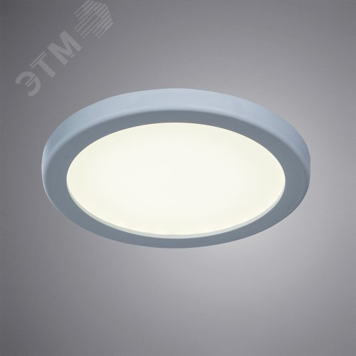 Светильник встраиваемый MESURA LED 6Вт Пластик Белый - фото 2