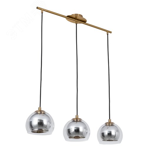 Светильник подвесной RASTABAN E27 3х60Вт Металл Чёрный - Arte Lamp
