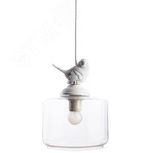 Светильник подвесной PASSERO E27 1х40Вт Металл Белый - Arte Lamp