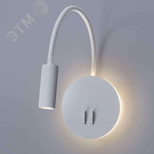 Бра ELECTRA LED 9Вт Металл Белый - фото 4