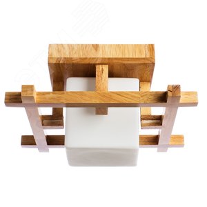 Светильник потолочный WOODS E27 1х60Вт Дерево Коричневый - Arte Lamp