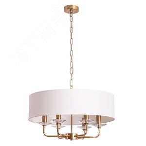 Люстра подвесная JENNIFER E14 6х60Вт Металл Бронза - Arte Lamp