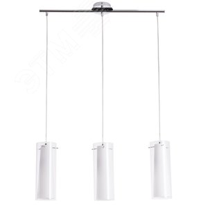 Светильник подвесной ARIES E27 3х60Вт Металл Хром - Arte Lamp