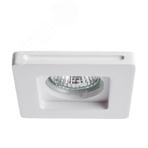 Светильник точечный встраиваемый INVISIBLE GU10 1х35Вт Гипс Белый - Arte Lamp