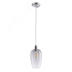 Светильник подвесной TRENTO E27 1х40Вт Металл Хром - Arte Lamp