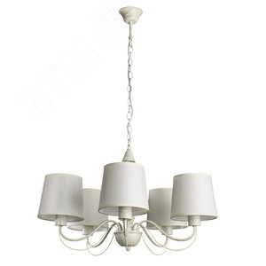 Люстра подвесная ORLEAN E27 5х40Вт Металл Белый - Arte Lamp