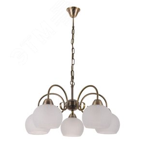 Люстра подвесная MARGO E27 5х60Вт Металл Бронза - Arte Lamp