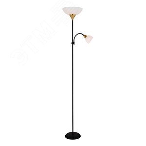 Торшер DUETTO E27 2х60Вт Металл Чёрный - Arte Lamp