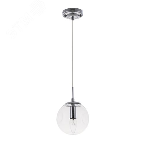 Светильник подвесной TUREIS E14 1х60Вт Металл Хром - Arte Lamp