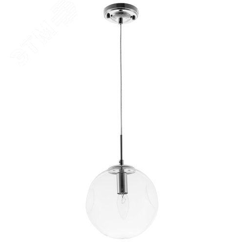 Светильник подвесной TUREIS E14 1х60Вт Металл Хром - Arte Lamp