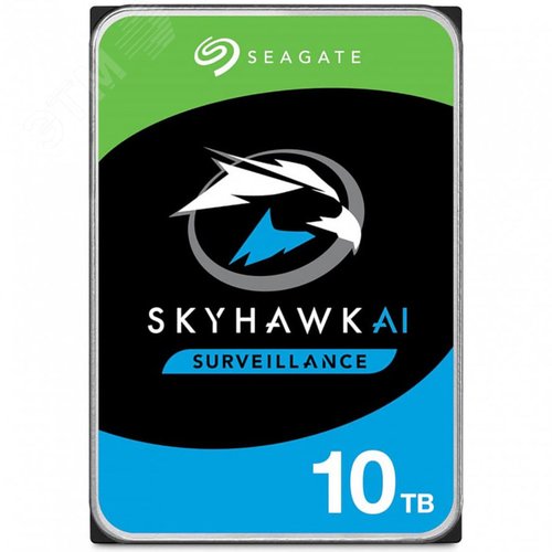 Жесткий диск 10TB SkyHawk 3.5'', SATAIII, 7200 об/мин, 256 МБ - фото 2