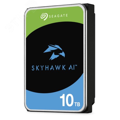 Жесткий диск 10TB SkyHawk 3.5'', SATAIII, 7200 об/мин, 256 МБ - Seagate 3L
