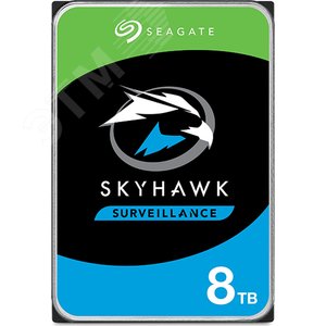 Жесткий диск HDD 8TB SkyHawk ST8000VE000 - Seagate
