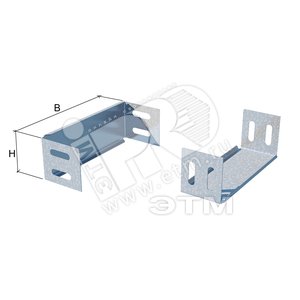 Заглушка лотка 150*200мм RAL (LO10761) - КМ-Профиль
