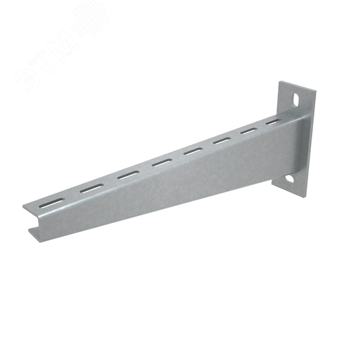 Консоль сварная усиленная тяжелая 600 мм INOX304 - КМ-Профиль, артикул KSUT600 INOX304