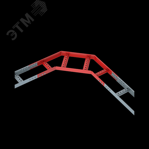 Угол лестничный горизонтальный 90 градусов 70х400х1,2 мм HD 2