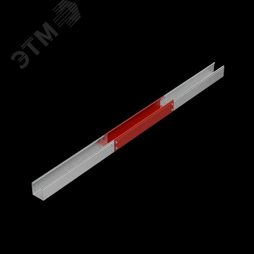 Лоток неперфорированный 3000х100х100х1.0мм Стандарт ПЛЮС HD (PL1158) 2