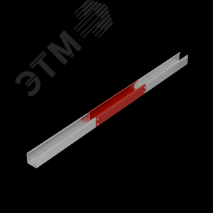 Лоток неперфорированный 3000х100х100х1.2мм Стандарт ПЛЮС (PL0170) 3