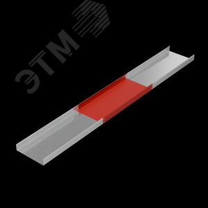 Лоток неперфорированный 3000х500х100х1.0мм Стандарт ПЛЮС (PL0189) 3