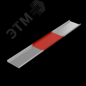 Лоток неперфорированный 3000х400х50х0.8мм Стандарт ПЛЮС (PL0128) 3