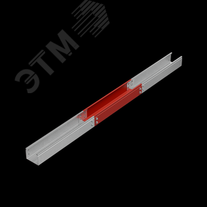 Лоток неперфорированный 3000х100х80х1.0мм Стандарт ПЛЮС (PL0140) 3