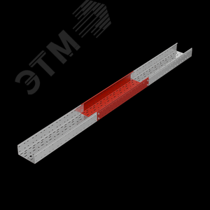 Лоток перфорированный 3000х200х100х1.0мм Стандарт ПЛЮС (PL0082) 3