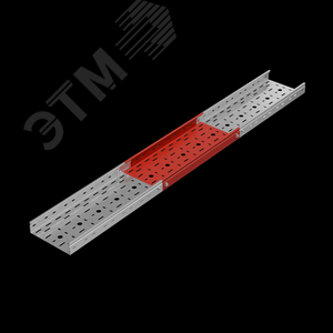 Лоток перфорированный 3000х200х50х1.0мм Стандарт ПЛЮС (PL0022) 3