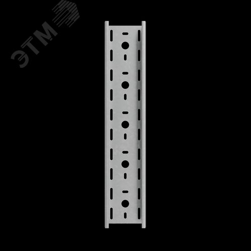 Лоток перфорированный 3000х100х80х1.0мм Стандарт ПЛЮС HD (PL1062) 2